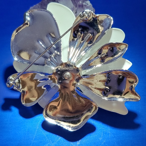 Vintage signed Sarah Coventry brooch - Picture 3 of 6